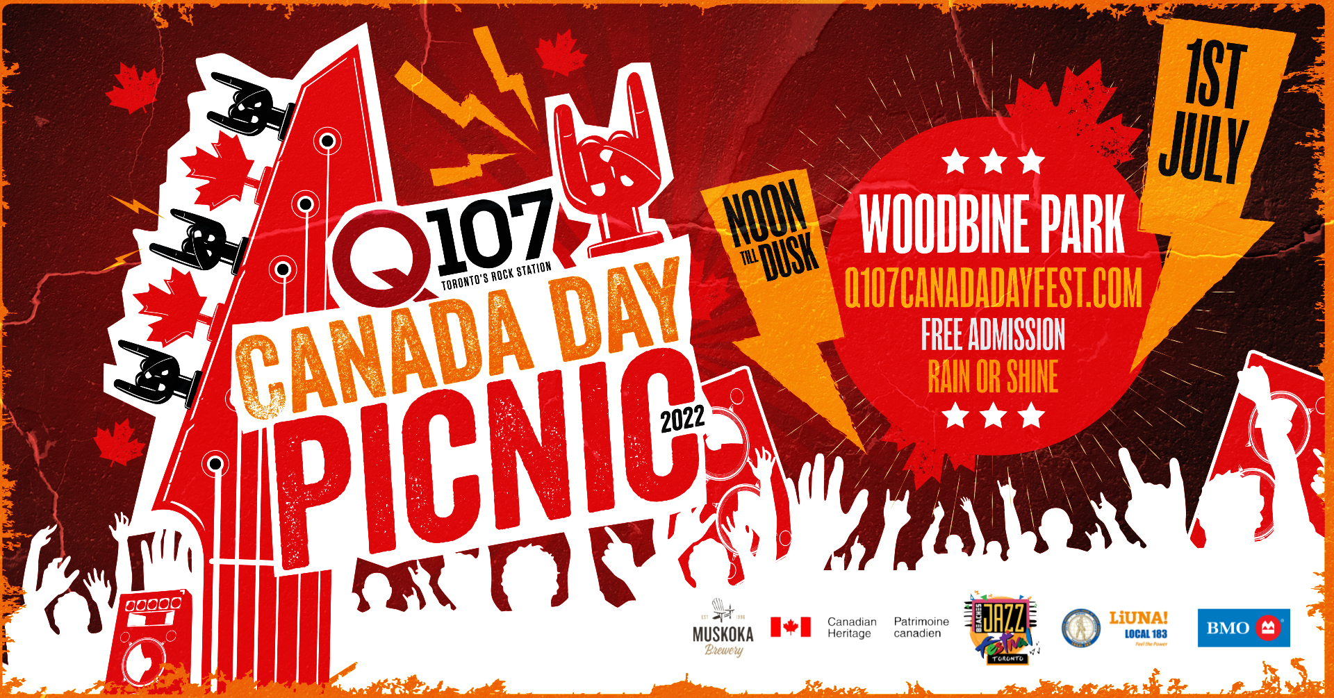 Q107 Canada Day Picnic Q107 Toronto