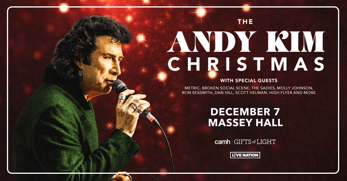 The Andy Kim Christmas Show Q107 Toronto