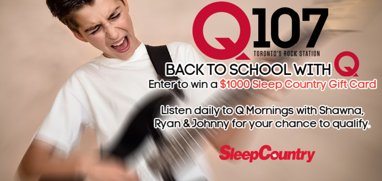 Q107 BACK TO SCHOOL WITH Q | Q107 Toronto