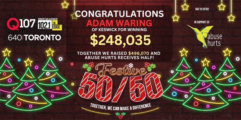 Festive 50/50 Winner